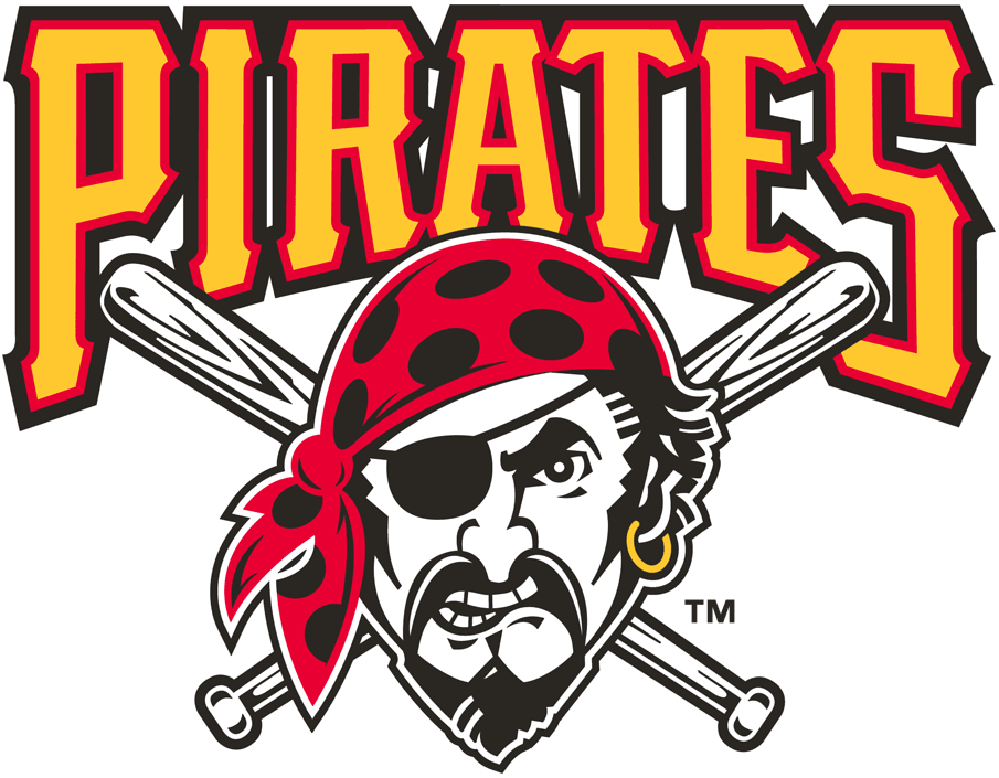 Pittsburgh Pirates 1997-2013 Primary Logo t shirts iron on transfers...